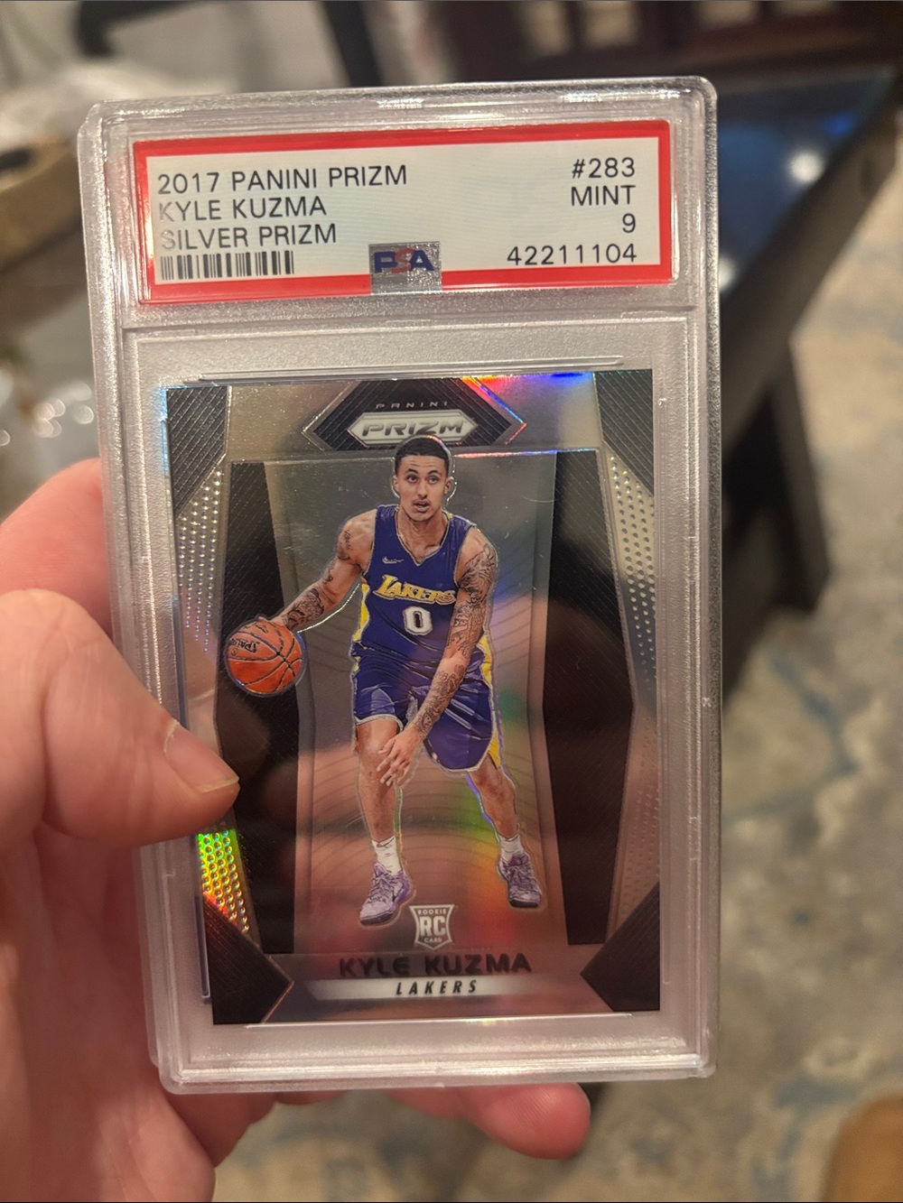 Kyle Kuzma Graded Lot of 4 Cards!